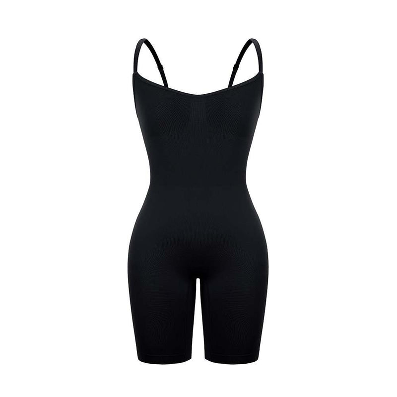 Women's Brushed Sculpt Short Bodysuit - All In Motion™ Black XL